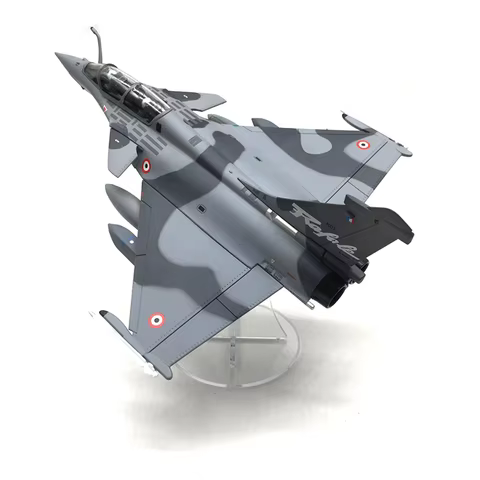 Diecast 1:72 Scale French Rafale B Fighter Simulation Metal Alloy Aircraft Model Collection Decorati