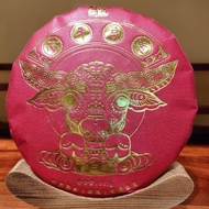 C4g1 Pu'er Ripe Tea Pu'er Ripe Tea Taurus Lucky Seat with Lan Yan 357g Pu'er Ripe Tea Zuo You Lan Ya