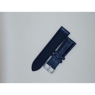 Crocodile watch silicone strap