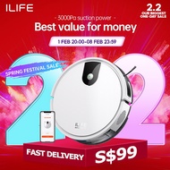ILIFE V9 Navigation Smart Robot Vacuum Cleaner Mopping Robot 3000Pa Suction 2600mAh APP