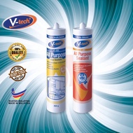 V-Tech VT-201/VT-222 All Purpose Gap Sealant General Purpose Water-Based Acyclic Sealant 280ML/450gr