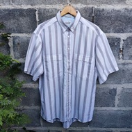 Vintage Levi's Laundered Oxford Striped pattern shirt