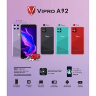 1 YEAR Warranty Malaysia Brand Vipro A92 mobile smart android bujet phone 4G Lte 2gb Ram +16Gb Rom