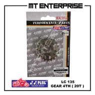 FREE YAMLUBE OIL - YY Pang Gear LC135 4TH ( 20T )