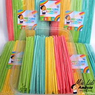 mie lidi warna warni mentah 1kg