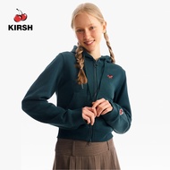 [KIRSH] SMALL CHERRY CROP HOODIE ZIP UP | Women HOODIE | ZIP UP | Hoodie women |Korean Style | Hoodi