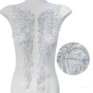 Crazy 2lots Polyester Sequins Embroidery Patches Unique Stylish Apparels Patches