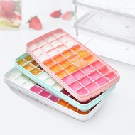 Ice Cube Silicone Mold Set With Lid Ice Cube Tray Reusable Ice Mould DIY Square Mould Ice E3L7