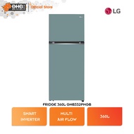 LG Fridge 2D 330L Inverter Mint Door Cool / Beige Door Cool / Pink Door Cool - GNB332PMGB / GNB332PB