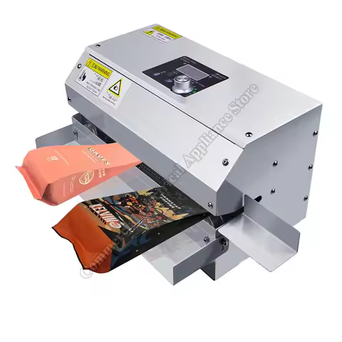 Sealing Machine Plastic bags Commercial Continuous Tea Coffee Bag Aluminum Foil Bag Sealing Machine 
