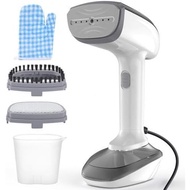 Powerful Handheld Fabric Steamer - 1800W with Fast Ceramic Heat-Up Plate, 2-in-1 Ironing & Wrinkle R