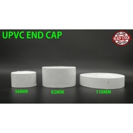 56MM 82MM 110MM UPVC PIPE FITTING BRAND BBB (BINA) END CAP | PENUTUP PAIP AIR | PAIP TOPI | AKUAPONI