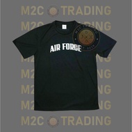 Air Force | Dark Grey | RSAF SAF T Shirt | Unisex | Training | Exercise | Gym | Jogging | Workout | 