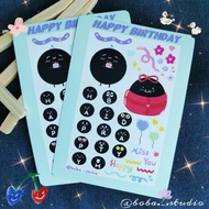 Birthday Sticker Sheet by Boba._.studio