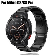 For Mibro GS / GS PRO Smart watch Strap Stainless Steel Metal Men Band luxurious wristband