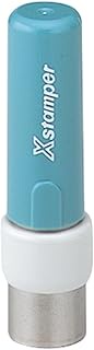 Shachihata X-G9001V3 Stamp, For Business, G-Type, 0.37 inch (9.5 mm), Vertical, Indigo
