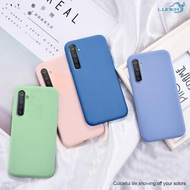 Realme 5 5S 5i 6i 7i 6 6Pro Soft TPU Pure Color Ultra-thin Anti-fall Mobile Phone Case Back Case Cov