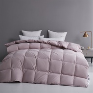 Lanlika Siberian Zero Sense 100% White Goose Down Quilt Comforter For Quiilt Winter Feather Double Q