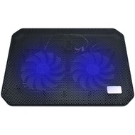 NUOXI M10 Laptop Cooler 2 Fans Laptop Cooling Pad Laptop Stand LED Notebook Cooler