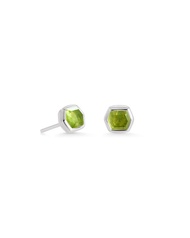 Davie Stud Earrings in Sterling Silver, Fine Jewelry for Women