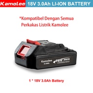 Kamolee 18/21V Battery Power Tools Available 3000mAh/5000mAh/6000mAh/9000mAh/388Vf Rechargeable Li-I