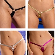 Sexy Women's Thong Bikini Set - V-string & Swimsuit