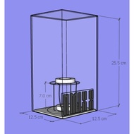 Nmixx Lightstick Standing Box with Upright Logo | Acrylic Light Stick Stand