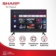 tv led sharp 32inch android google tv 2t-c32eg1l