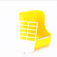 Rabbit Food Bowl Fixed Anti-Turning Rabbit Food Box Grass Rack Two-in-One Rabbit Food Bowl