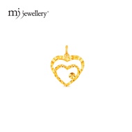 FY7 MJ Jewellery Love Gold Pendant B86 , 916 Gold & 375 Gold