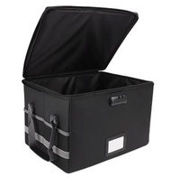 Others - 防火文件箱 文件資料收納箱 整理防火文件檔案盒-黑 / 39.5*31*25.5CM