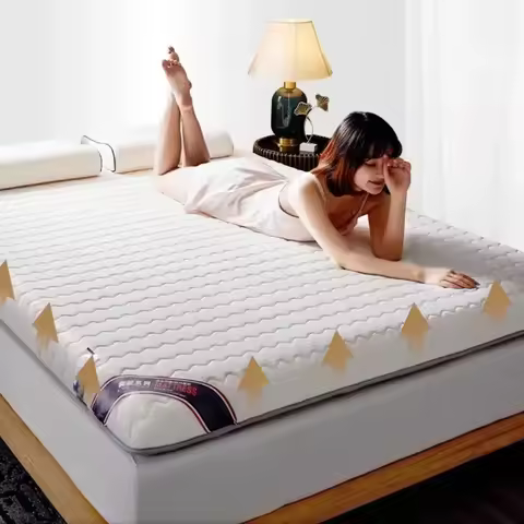 100x200 120x200 150x200 180x200 200x220cm Modern Luxury Latex Mattress Sleeping Mats Memory Foam Top