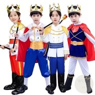 Prince Set (Children Version) Delivery The Next Day Invoice WULA King Ula Costume Children cosplay H