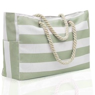 Bosnia Stripes Large-Capacity Beach Bag Large Beach Handbag Waterproof Shoulder Bag