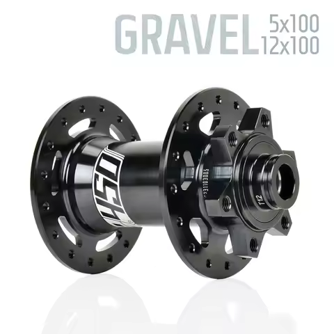 KOOZER Road Front Hubs Gravel CX 5x100mm QR 9x100mm TA 12x100 THRU 28H 32H Holes 6 Bolts Road Disc B