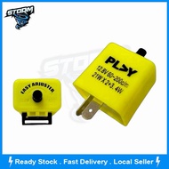 PLAY 12V 6V UNIVERSAL ADJUSTABLE PIN FLASHER RELAY SIGNAL RELAY SIGNAL CONDENSER DOUBLE SIGNAL RELAY