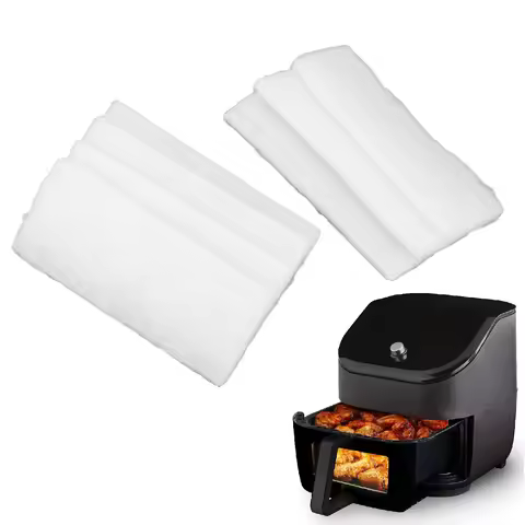 8PCS Fryer Replacement Filter for 6 Quart Fryer with ClearCook OdorErase Fryer Replacement Filter Pa
