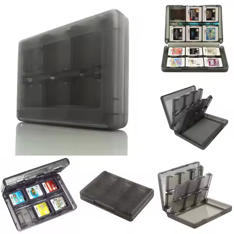 ​28-in-1 Game Card Case Compatible 3DS / 3DS / DSi / DSi XL / DSi LL / DS / DS Lite Cartridge Storag