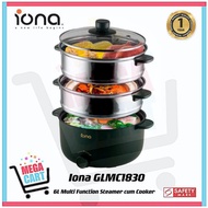 Iona 6L Multi Purpose Steamer cum Cooker GLMC1830 | GLMC 1830 (1 Year Warranty)