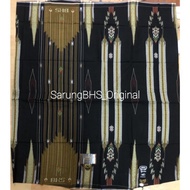 SARUNG BHS GOLD SIGNATURE MOTIF SGC HITAM