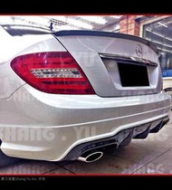 BENZ C-Class W204 後保桿 空力套件 C300 C250 C63 AMG