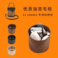 Sen Bonnie Suitable for LV cannes Liner Bag Bucket Cylinder Lining Bag Storage Makeup Lunch Bucket B