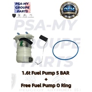 Fuel Pump (5 Bar/ KPa) + Free Fuel Pump O Ring for Peugeot 308 408 508 3008 RCZ Citroen DS4 DS5 1.6t