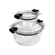 Latchlok Round 系列 TRITAN 圓形保鮮盒 / 圓形 2 件套組