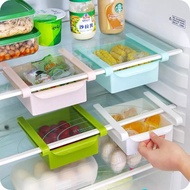 Slide Kitchen Fridge Organizer Freezer Storage Rack Space Saver for Refigerator Drawer Shelf Fruit S