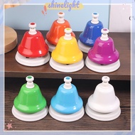 [Shinelight] Eight Tone Clock Tone Bell Desk Bells For Educational Music For Toddlers 8 Notes Colorf