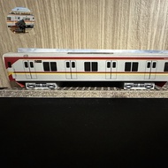 Papercraft kereta api indonesia seri krl 4 rangkaian