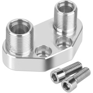 Acouto AC Compressor Adapter Fitting for SD7B10 7176 8AN/-10AN Fitting 3/4-16 and 7/8-14 Threads A/C