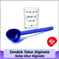 Medtradent - Sendok Takar Alginate & Gelas Ukur Alginat