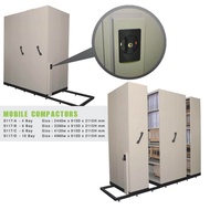 (FREE Delivery Klang Valley) 6 x 1 BAY DEPTH MOBILE COMPACTOR